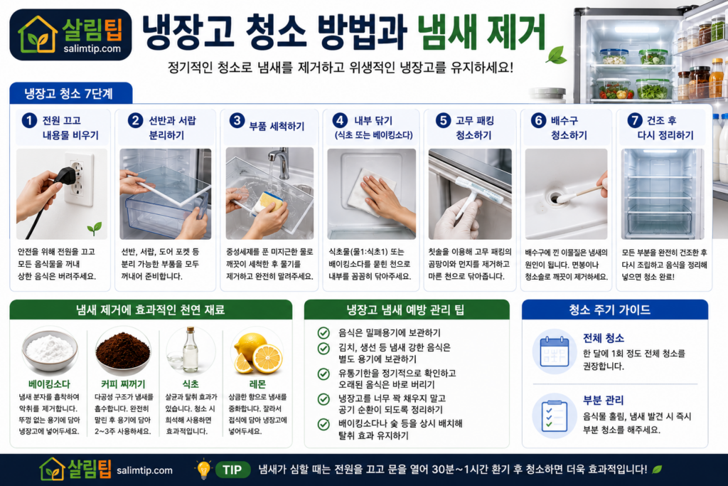 냉장고 청소