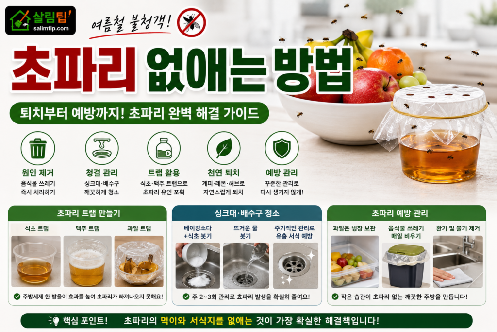 초파리 없애는 방법
