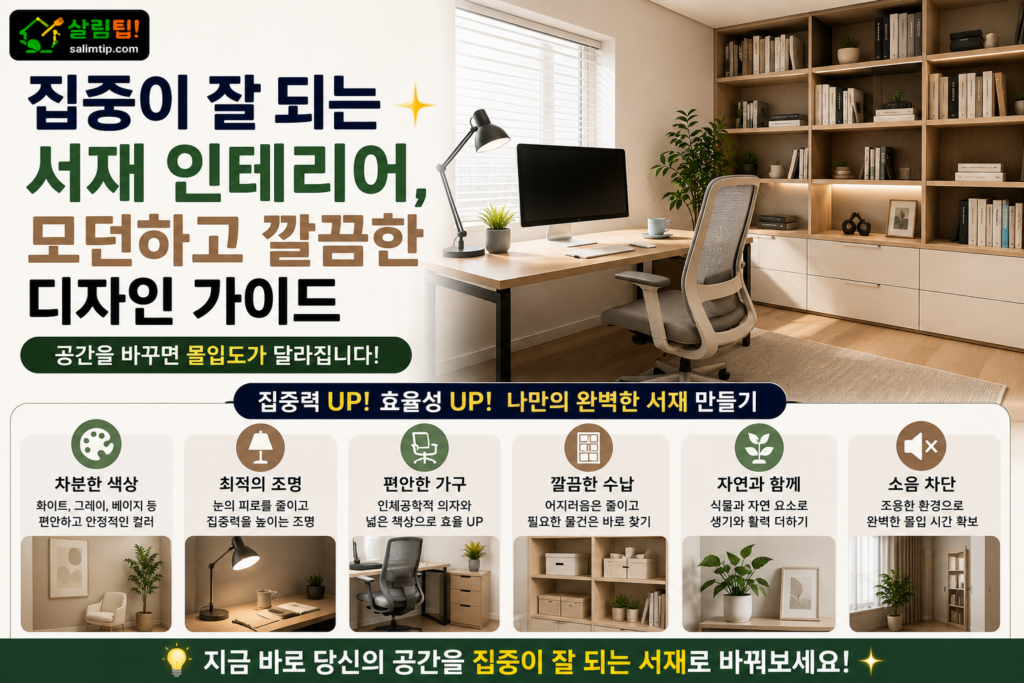 서재 인테리어