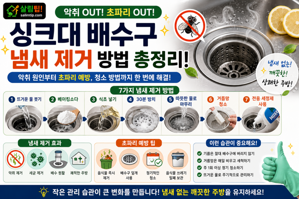 싱크대 배수구