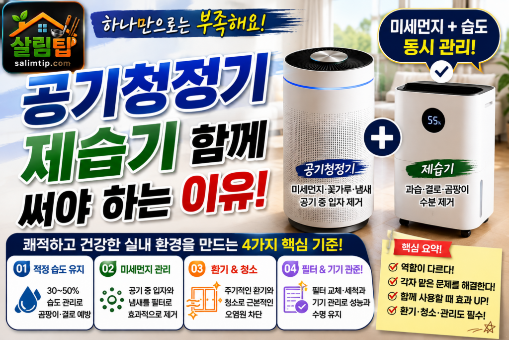 공기청정기와 제습기